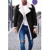 Men's Winter Polar Fleece Suede Cloth Keep Warm Coat